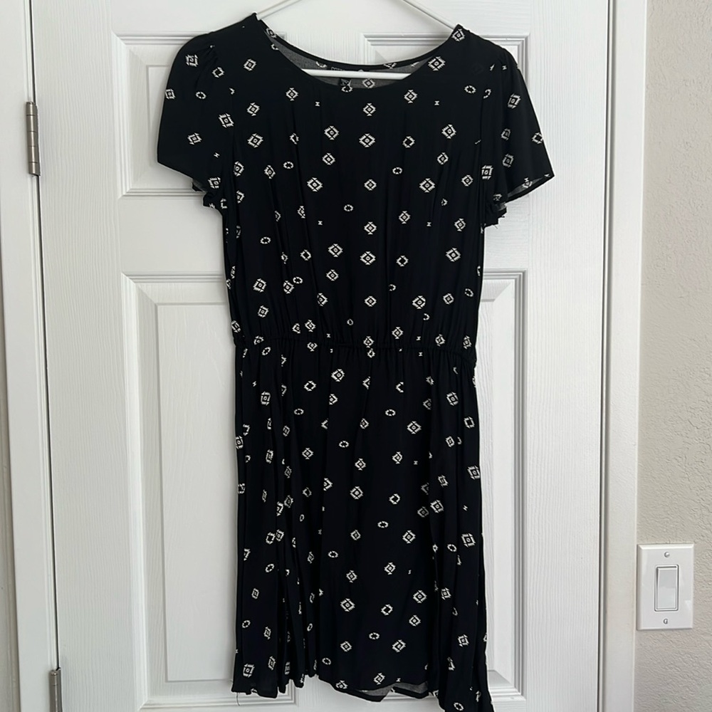 New! Black Aztec Dress
